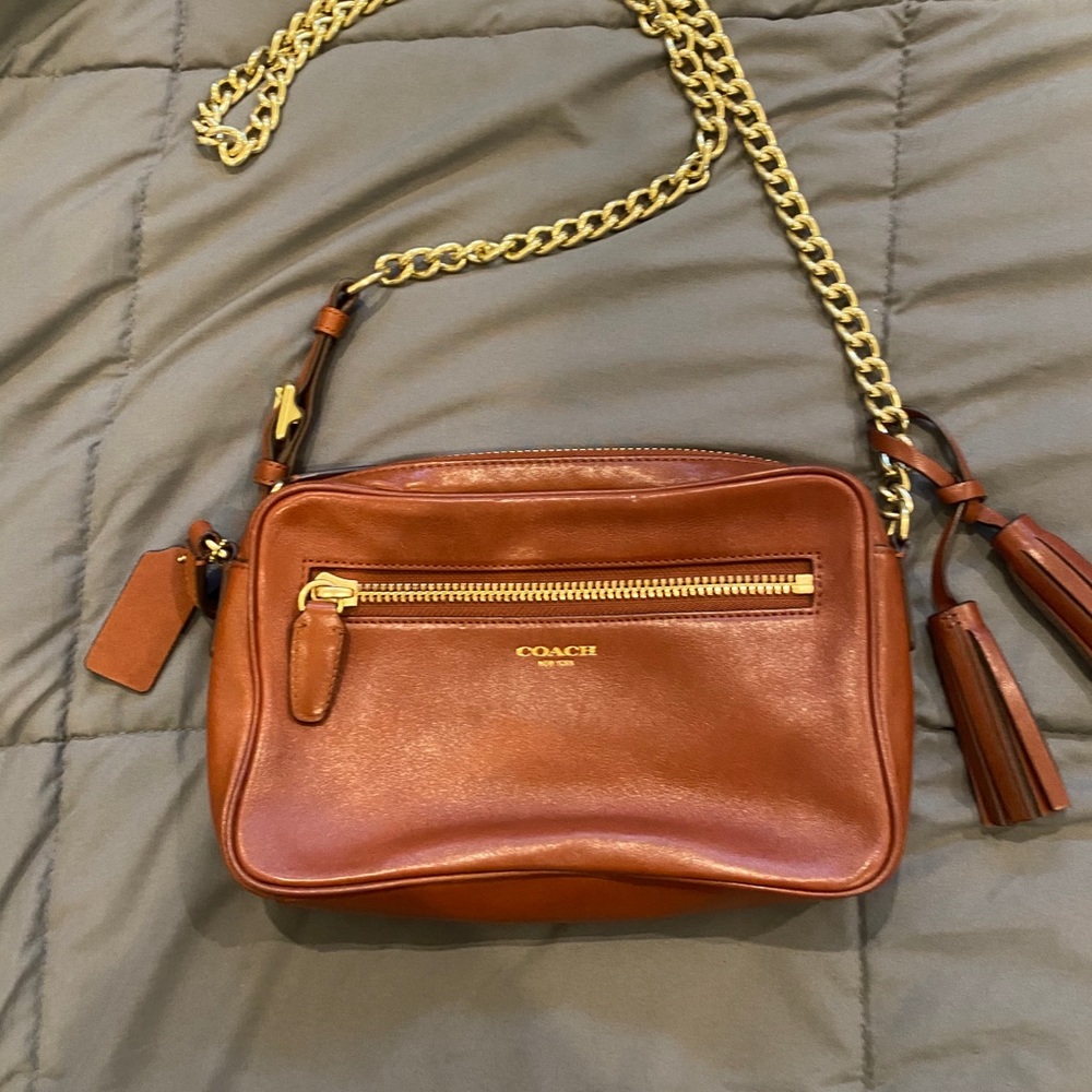 Coach Bag Crossbody - “Saddle” Color